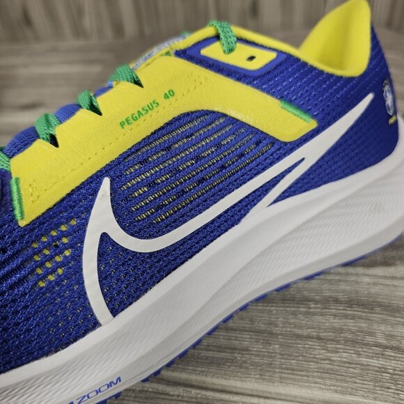 Nike Air Zoom Pegasus 40 Low Brazil CBF FN0020 401 - Men\'s US Size 9 main image 8